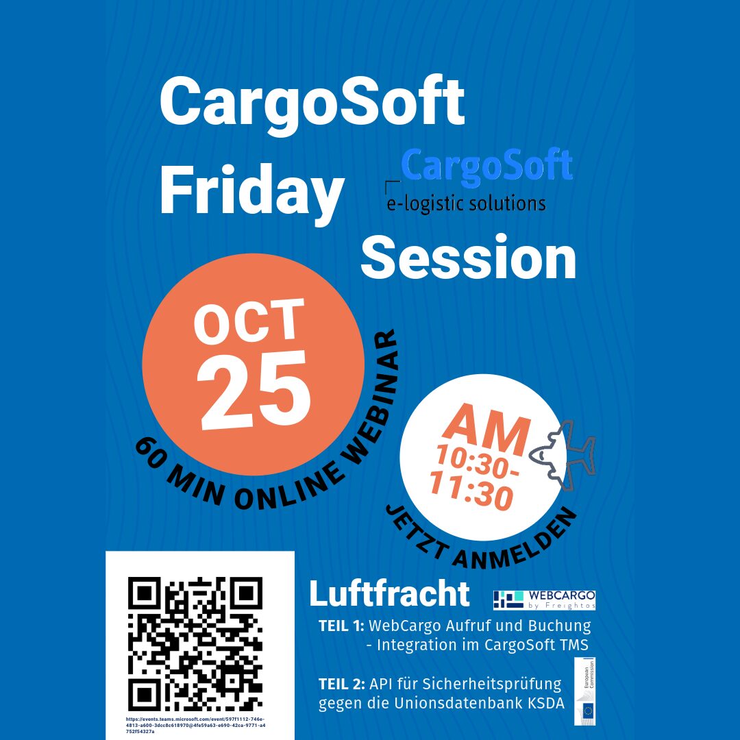CargoSoft Friday-Session On 25-Oct-2024 • CargoSoft